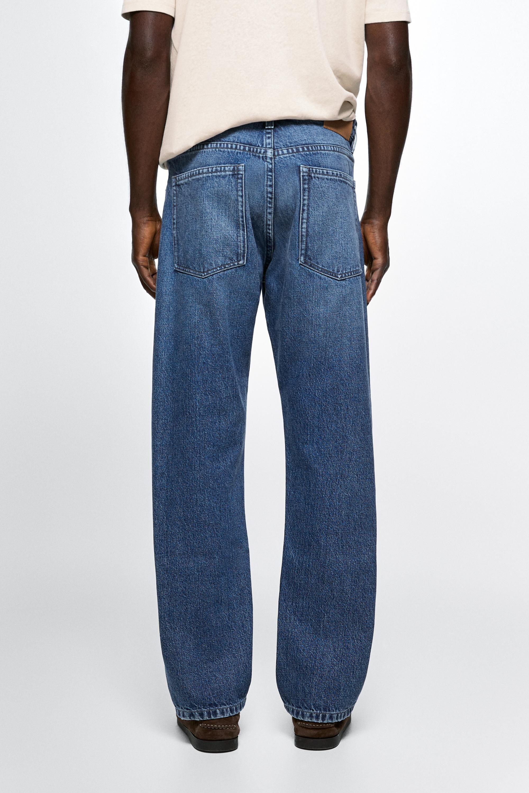 Jean relaxed fit désencollé
